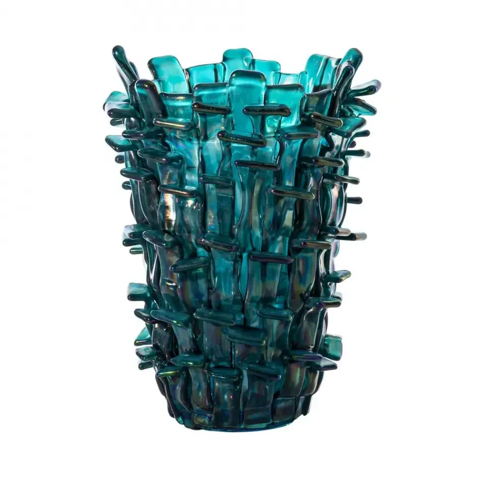 Ritagli by Fulvio Bianconi Green/Acquamarine Vase