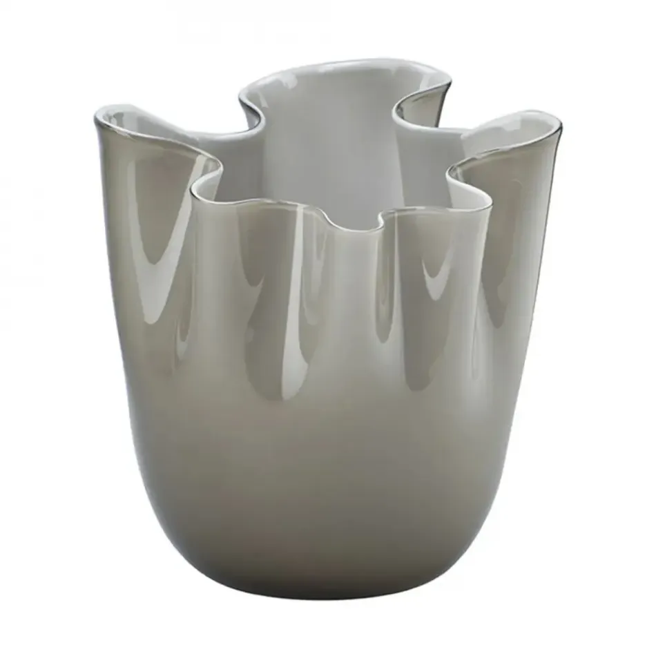 Fazzoletto by Fulvio Bianconi e Paolo Venini Grey Vase