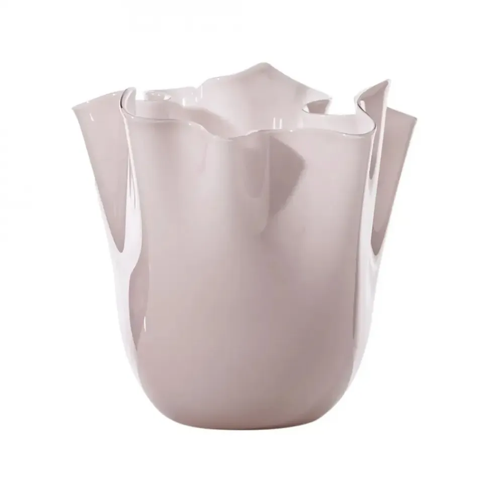 Fazzoletto by Fulvio Bianconi e Paolo Venini Cipria Pink Small Vase