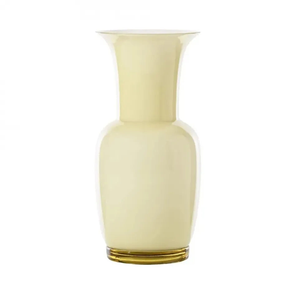 Opalino Straw Yellow Medium Vase