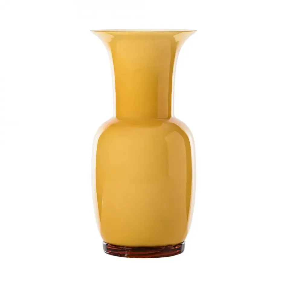 Opalino Amber Vase