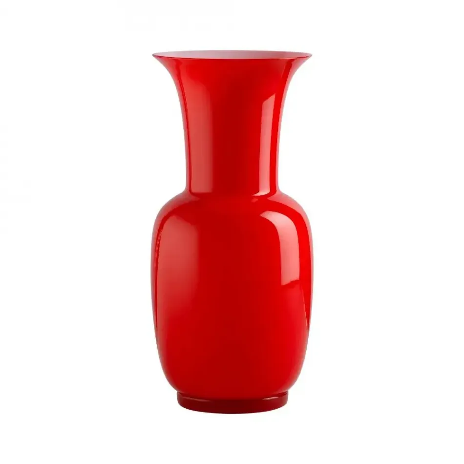 Opalino Red Large Vase