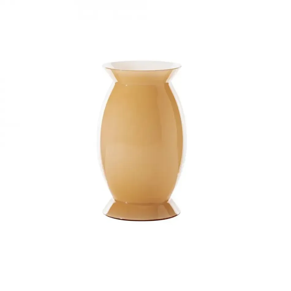 Idalion by Alessandro Mendini Pesca/Milk-White Vase
