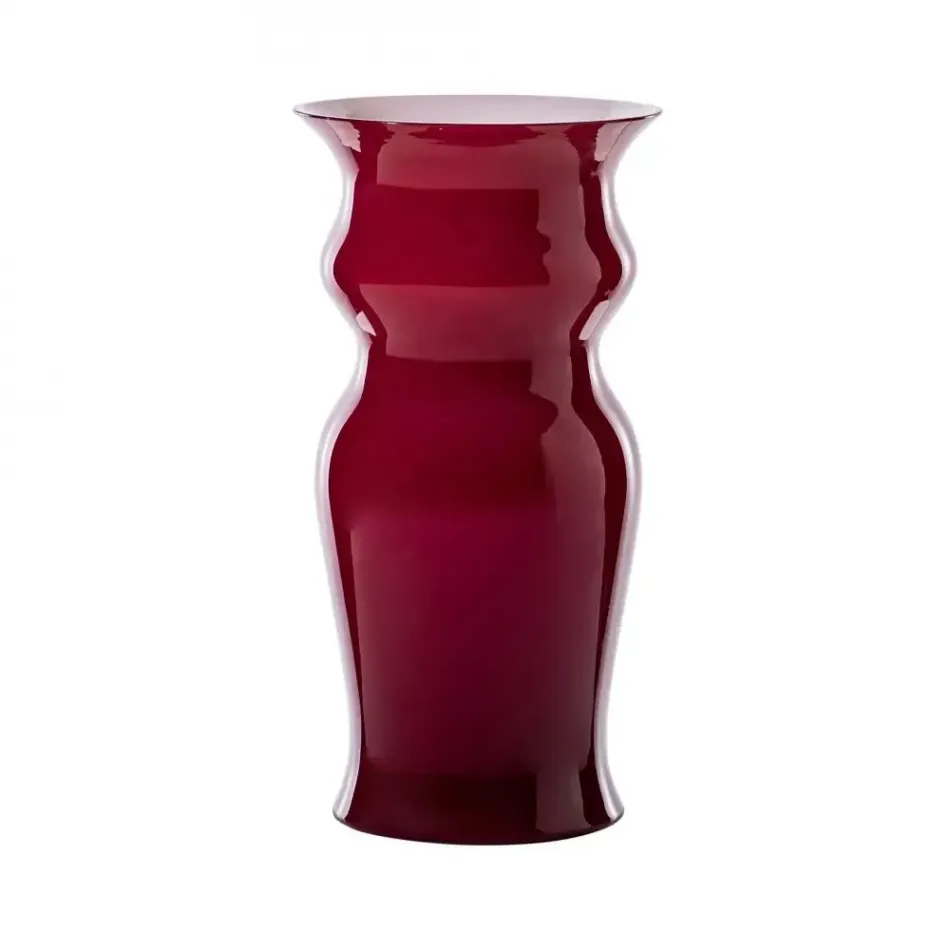 Odalische by Leonardo Ranucci Red Small Vase