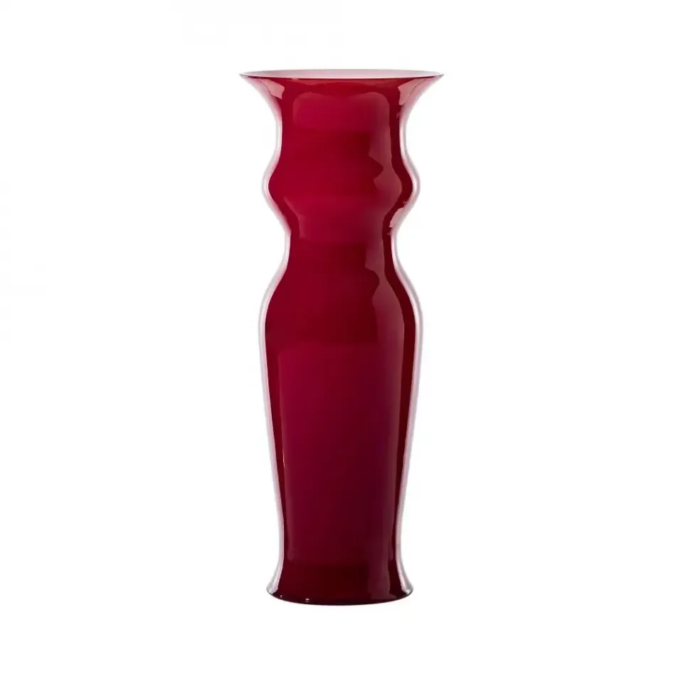 Odalische by Leonardo Ranucci Red Vase