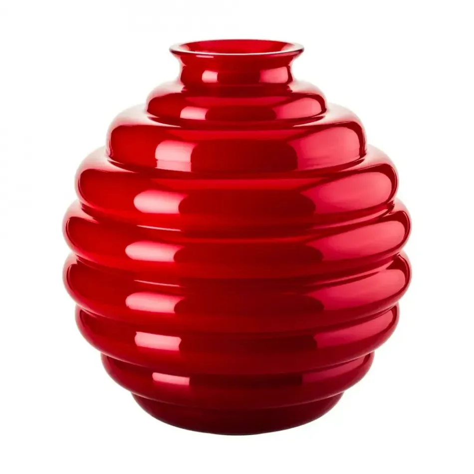 Deco by Napoleone Martinuzzi Red Vase