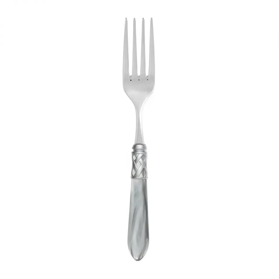 Aladdin Brilliant Light Gray Serving Fork 9.5"L