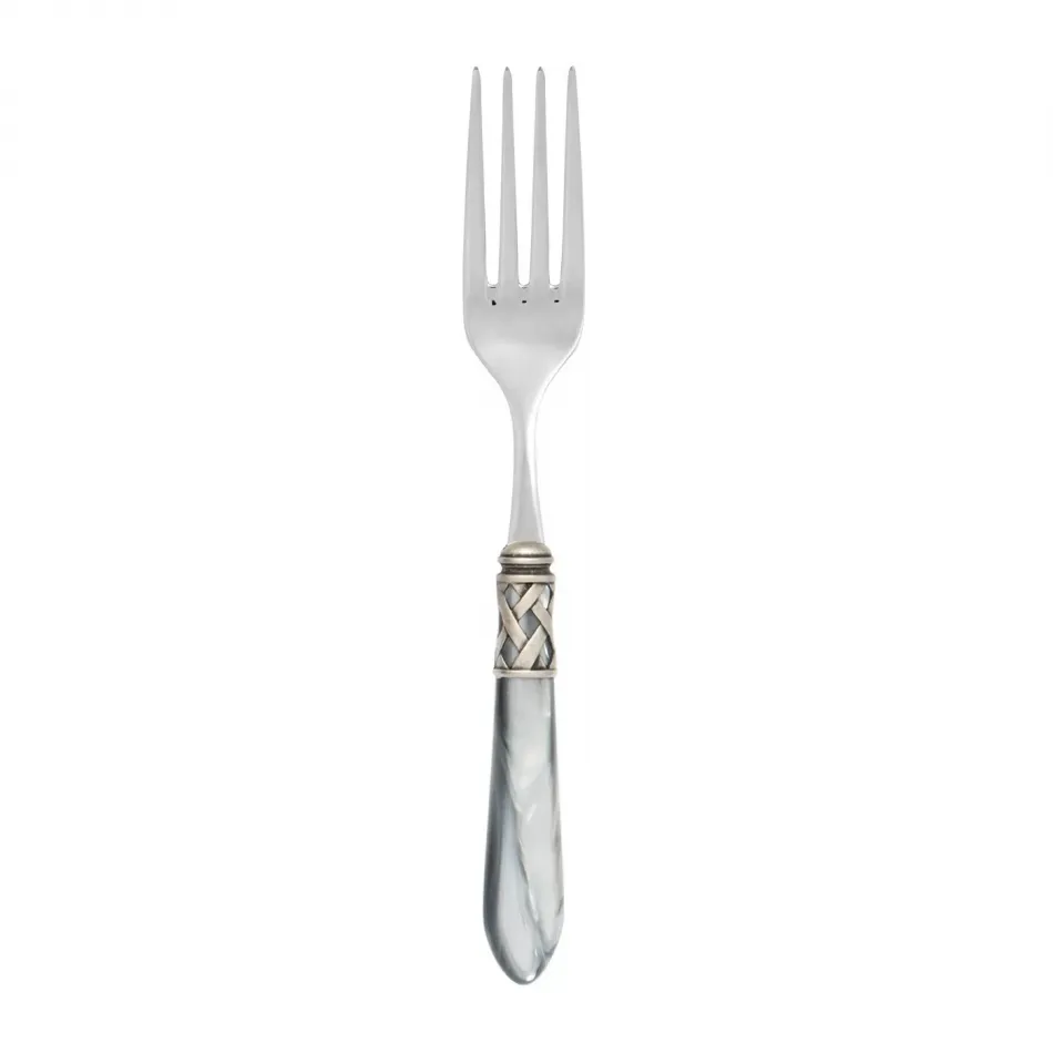 Aladdin Antique Light Gray Serving Fork 9.5"L