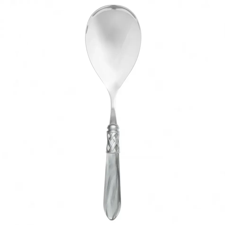 Aladdin Brilliant Light Gray Serving Spoon 10.25"L