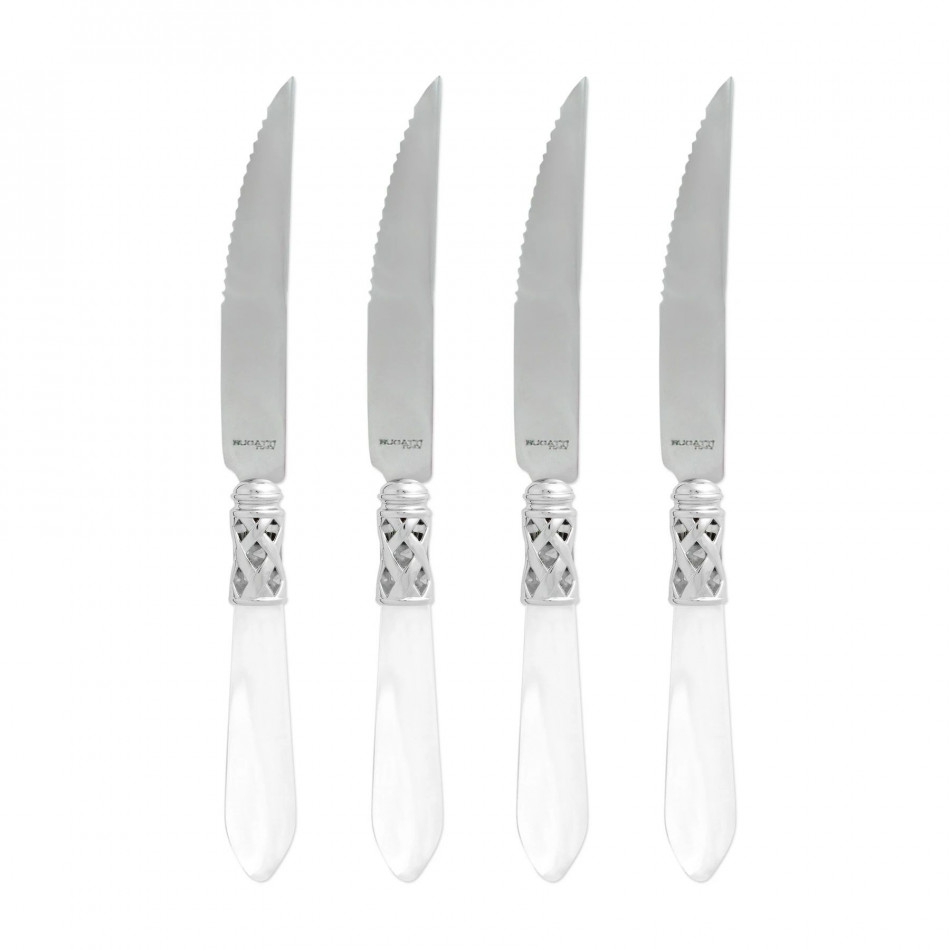 Aladdin Brilliant Clear Steak Knife - Set of 4 9"L