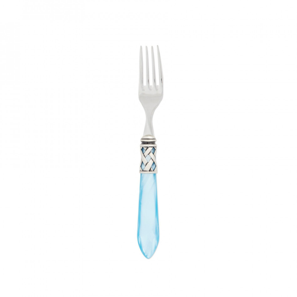 Aladdin Antique Light Blue Salad Fork 8"L