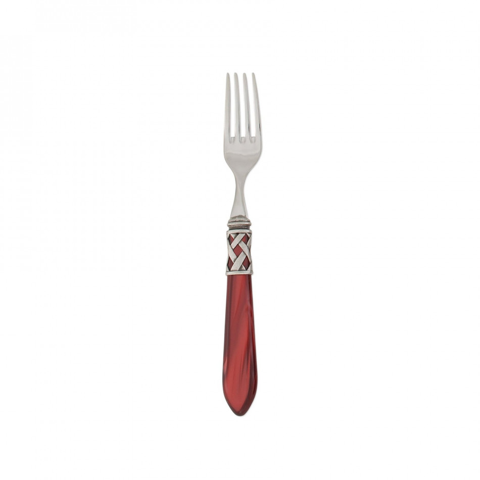 Aladdin Antique Red Salad Fork 8"L