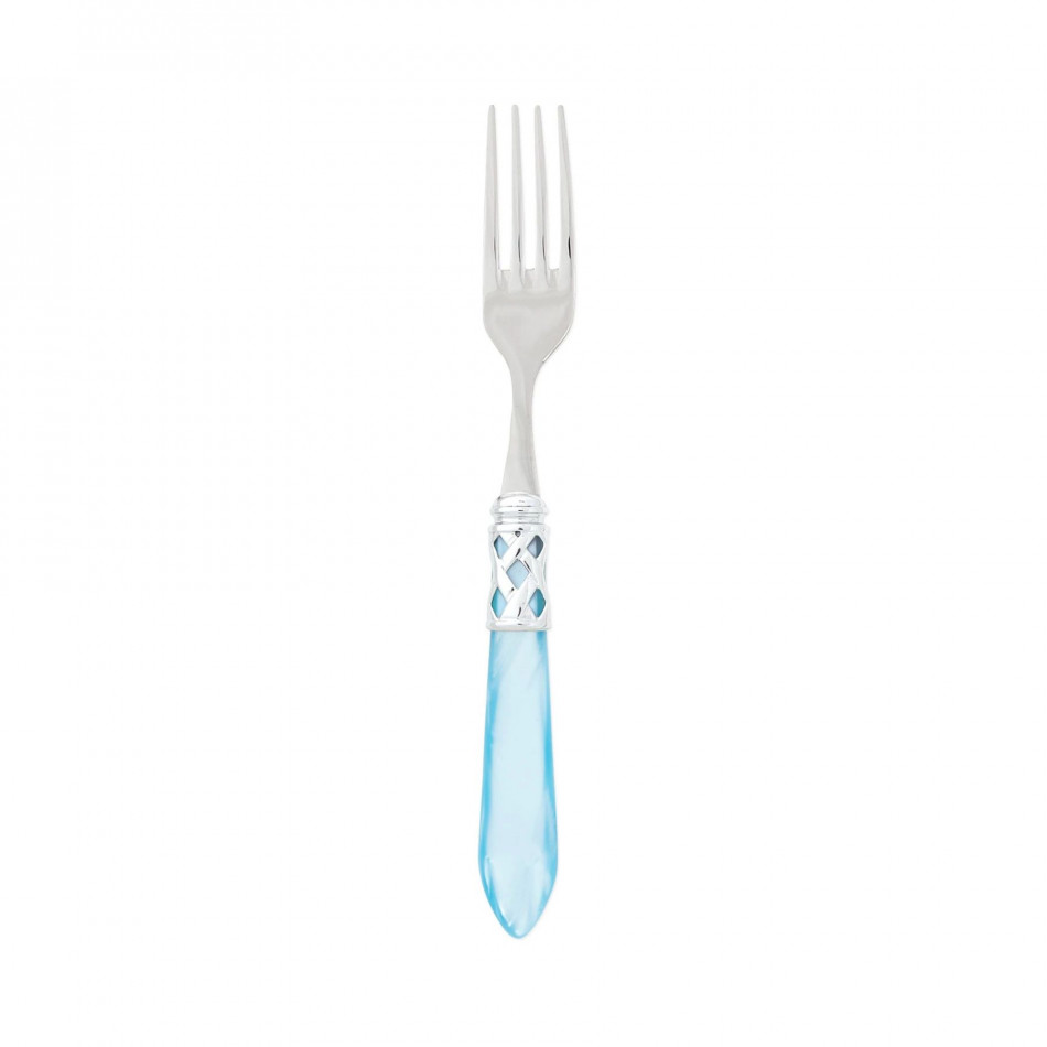 Aladdin Brilliant Light Blue Place Fork 8.5"L