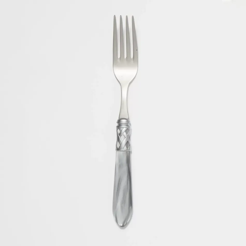 Aladdin Brilliant Light Gray Place Fork 8.5"L