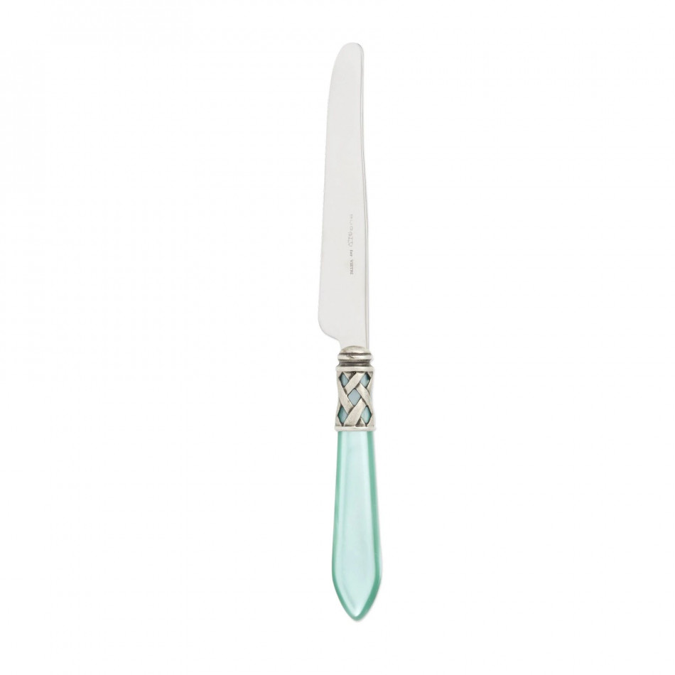 Aladdin Antique Aqua Place Knife 9.5"L