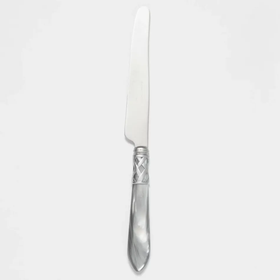 Aladdin Brilliant Light Gray Place Knife 9.5"L