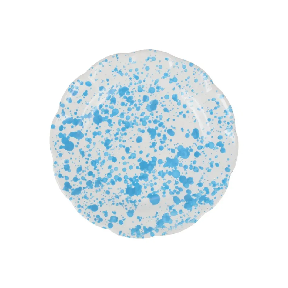 Amalfitana Aqua Splatter Salad Plate