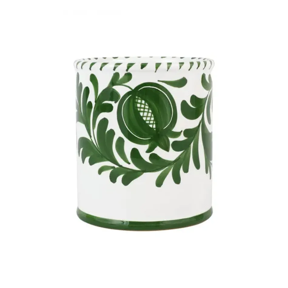 Arezzo Green Utensil Holder