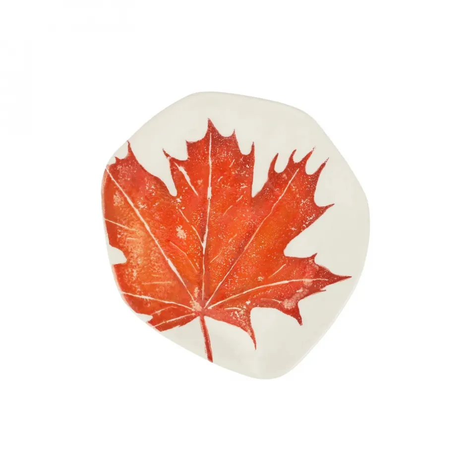 Autunno Maple Leaf Salad Plate