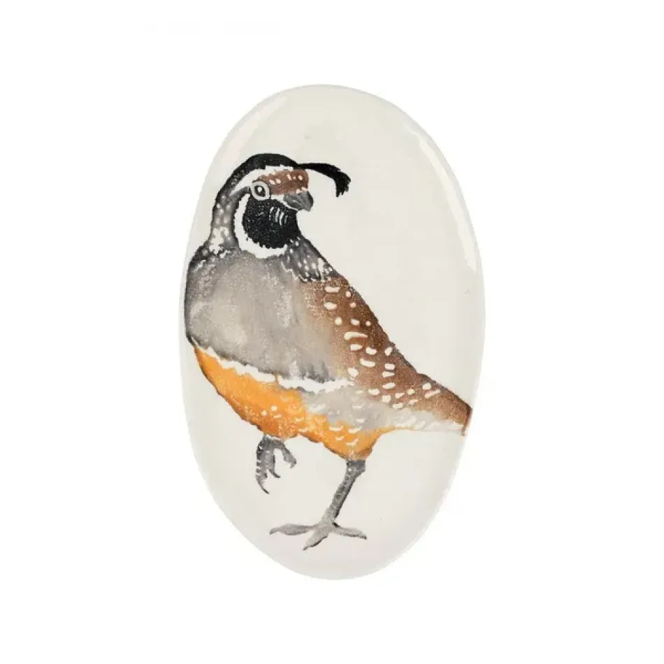 Cacciatore Quail Oval Platter Small