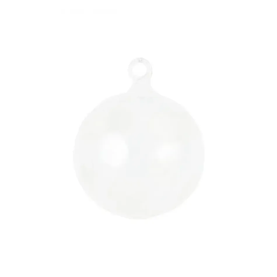 Drop White Ornament