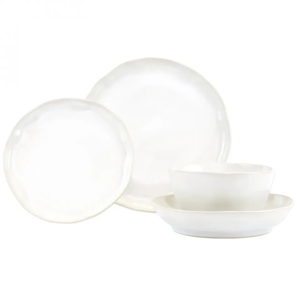 Forma Cloud Four-Piece Place Setting 4"-10.5"D