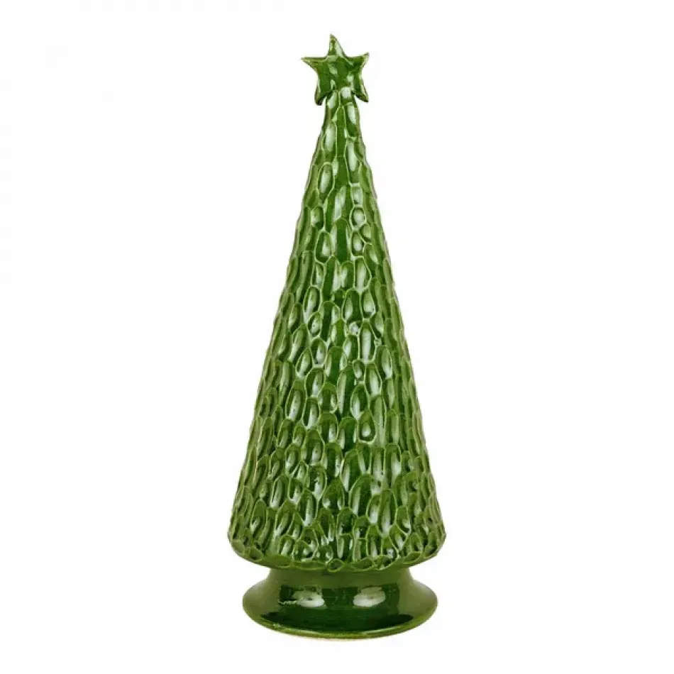 Foresta Green Hammered Tree Large