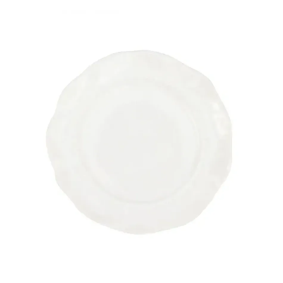 Giorno White Salad Plate