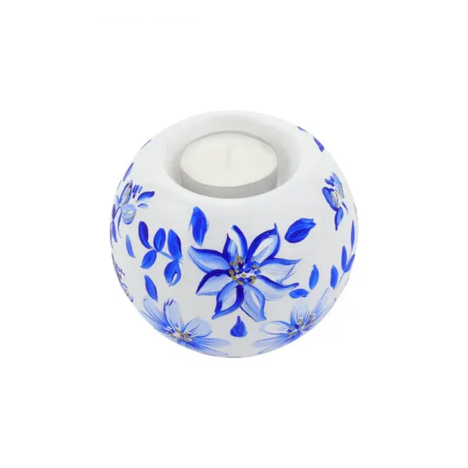 Illuminare Blue Flowers Votive
