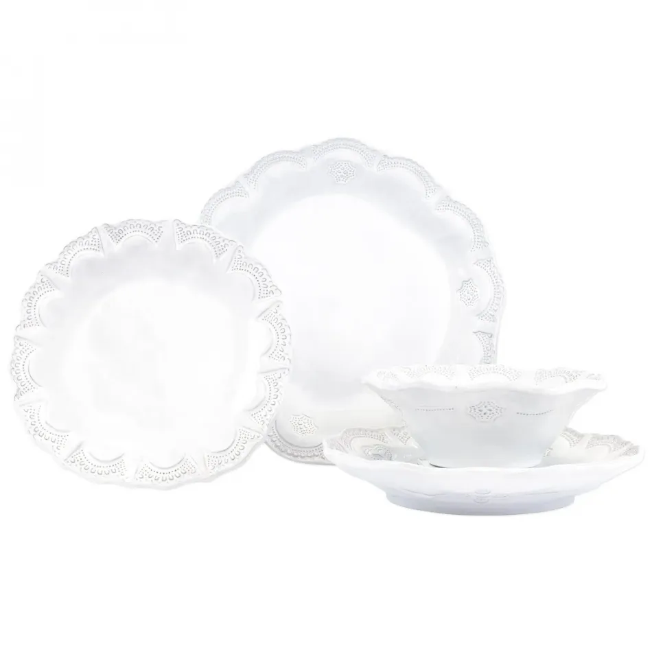 Incanto Lace Four-Piece Place Setting 7.5"-11"D