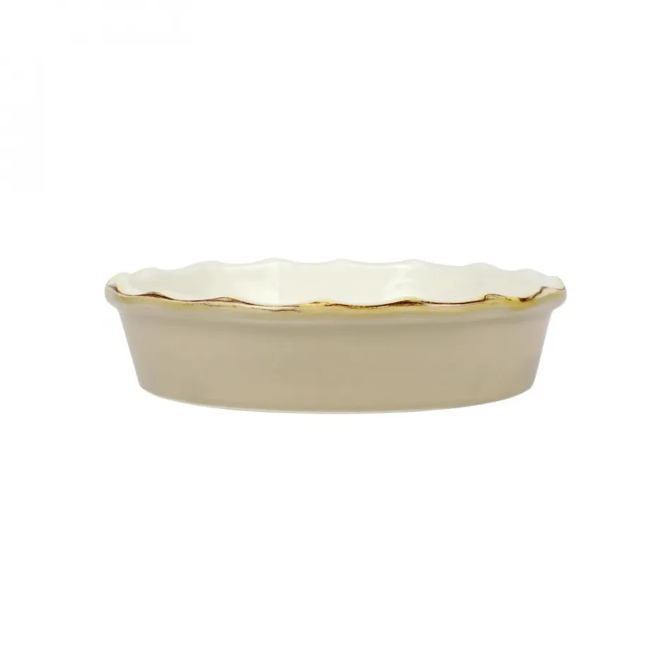 Italian Bakers Cappuccino Pie Dish 9"D, 2"H, 1 Quart