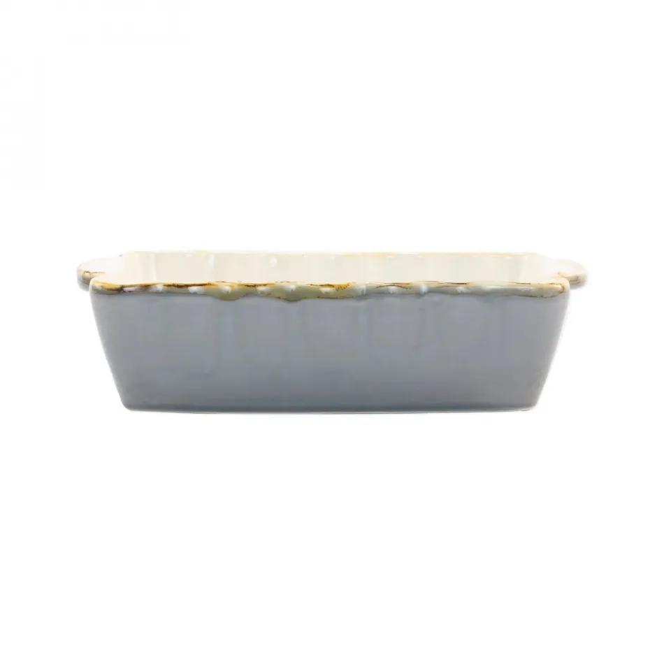 Italian Bakers Gray Small Rectangular Baker 9.75"L, 5.75"W, 2.5"H, 1 Quart