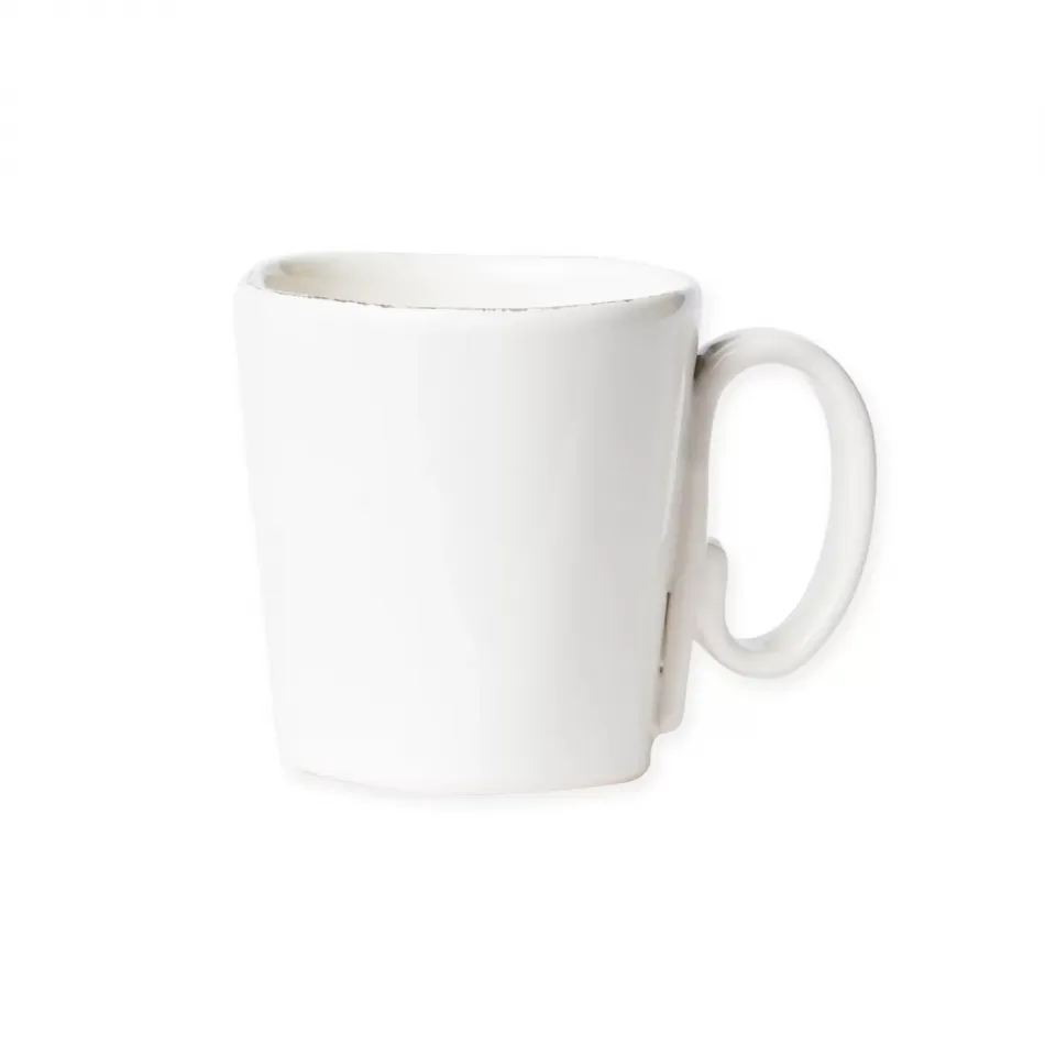 Lastra Linen Mug 4"H, 12 oz