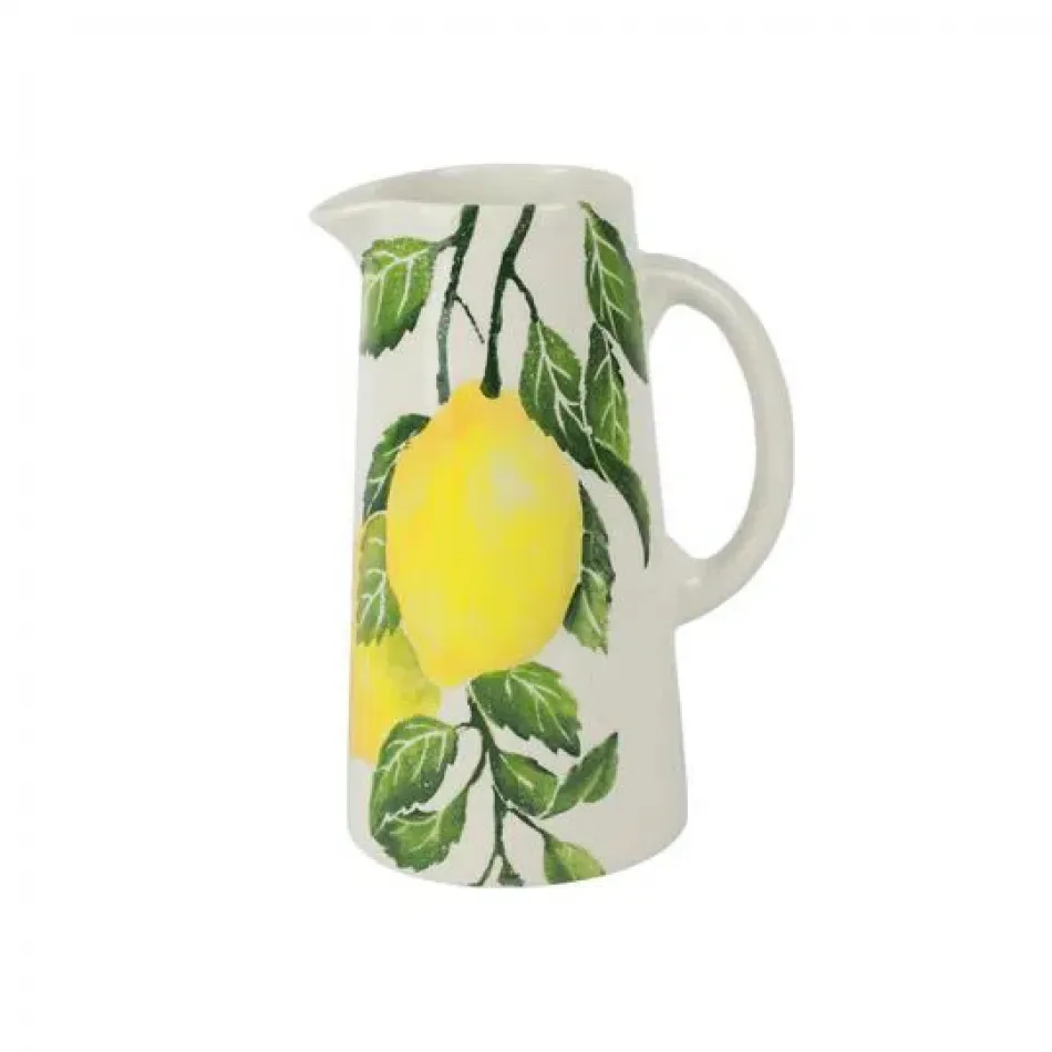 Limoni Pitcher 10"H, 9 Cups