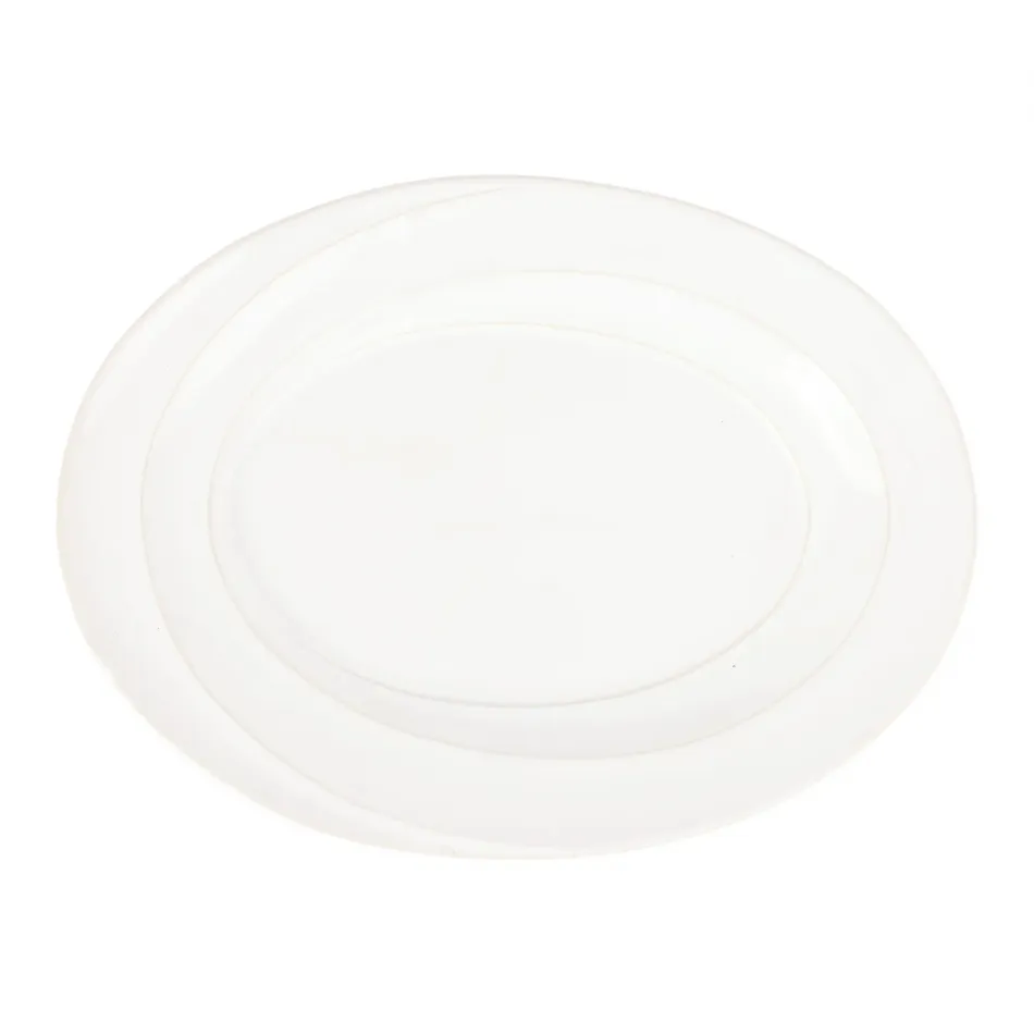 Luna Small Oval Platter 13.75"L, 10"W