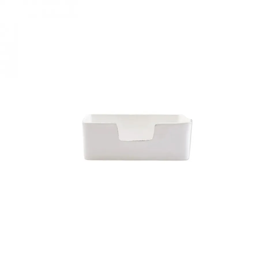 Melamine Lastra White Guest Towel Holder