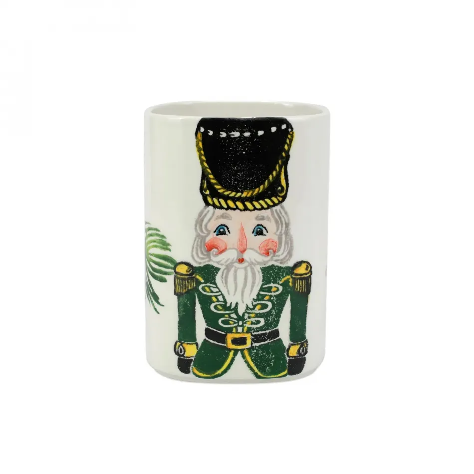 Nutcrackers Utensil Holder 5.5"Sq, 7.5"H