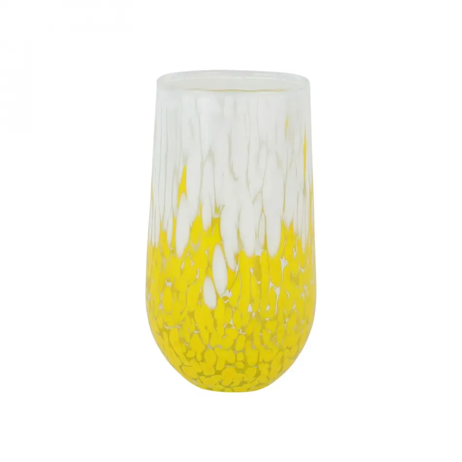 Nuvola White and Yellow High Ball