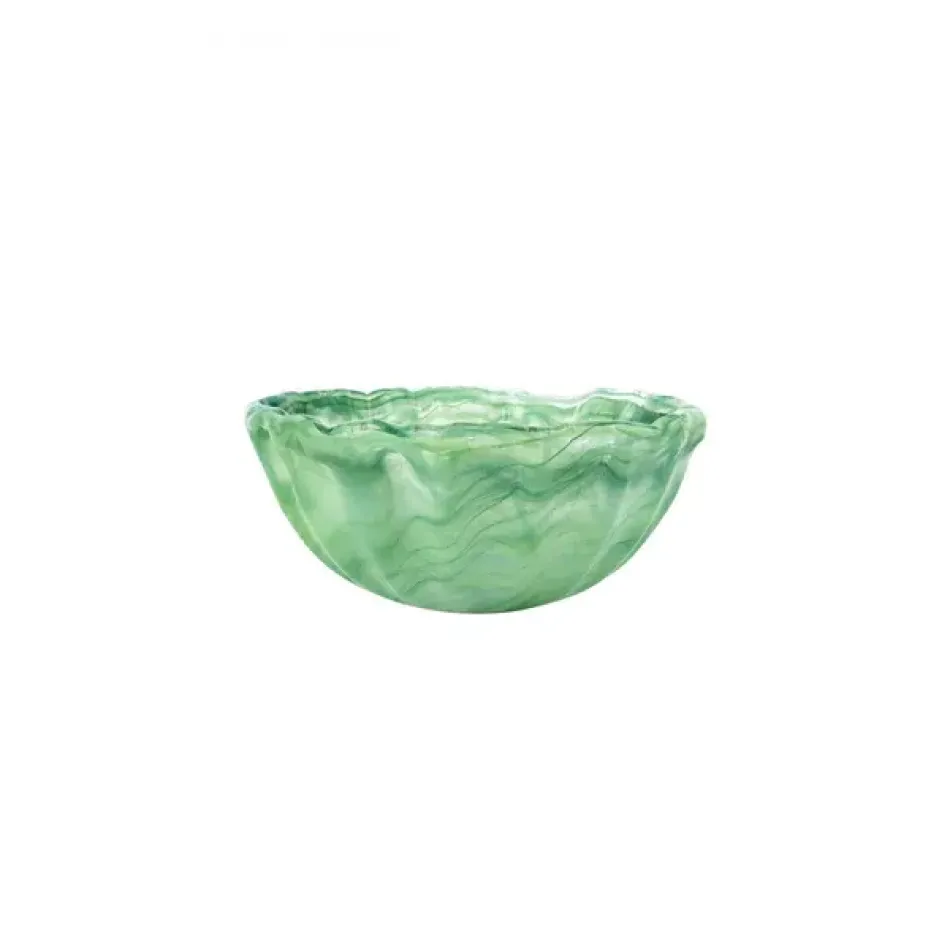 Onda Glass Green Small Bowl