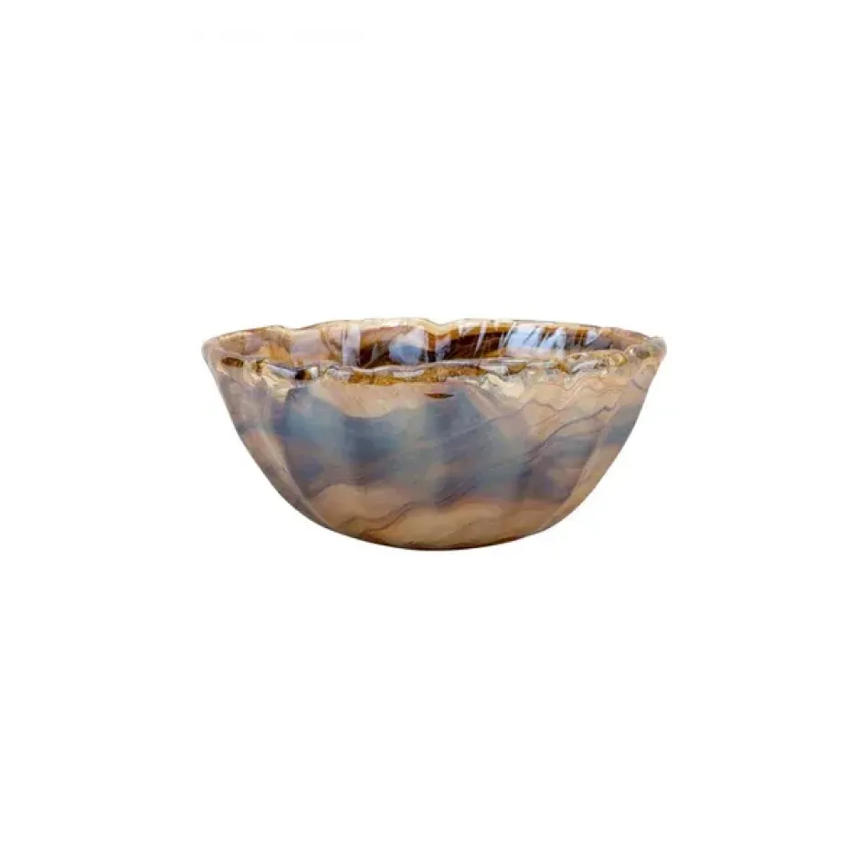 Onda Glass Tortoiseshell Bowl Small