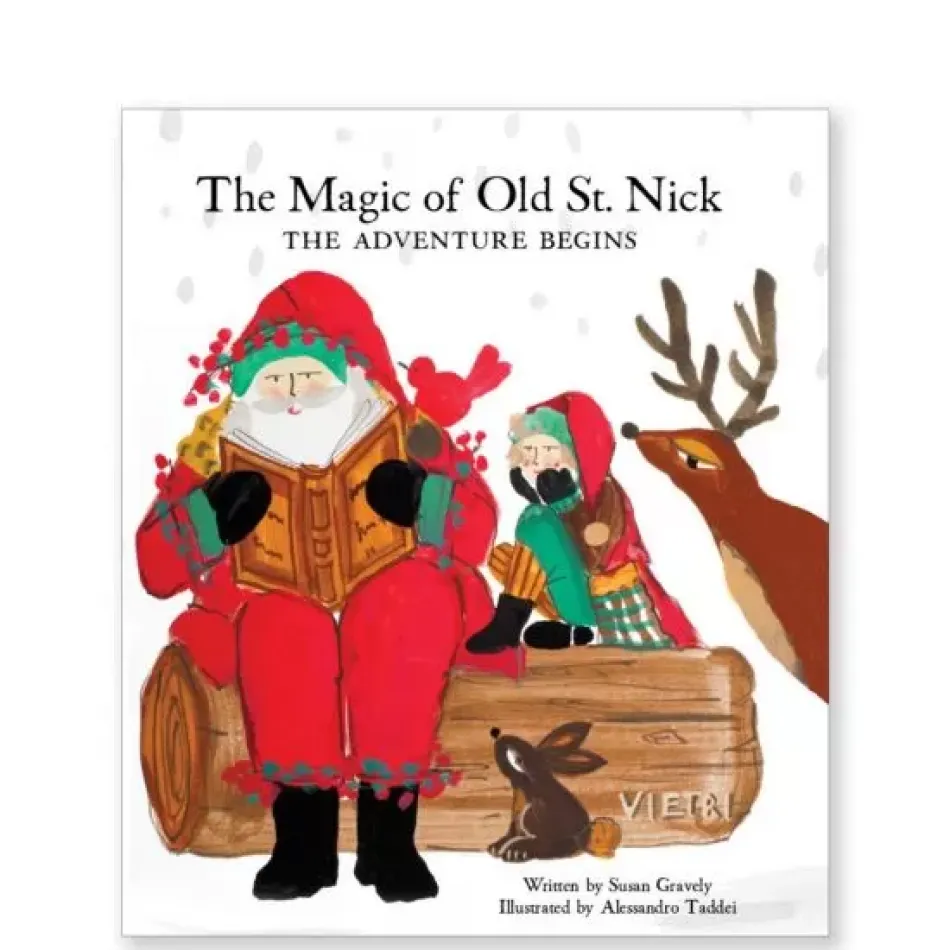 Old St. Nick The Magic of Old St. Nick: The Adventure Begins Children's Book 9"W, 10.5"H