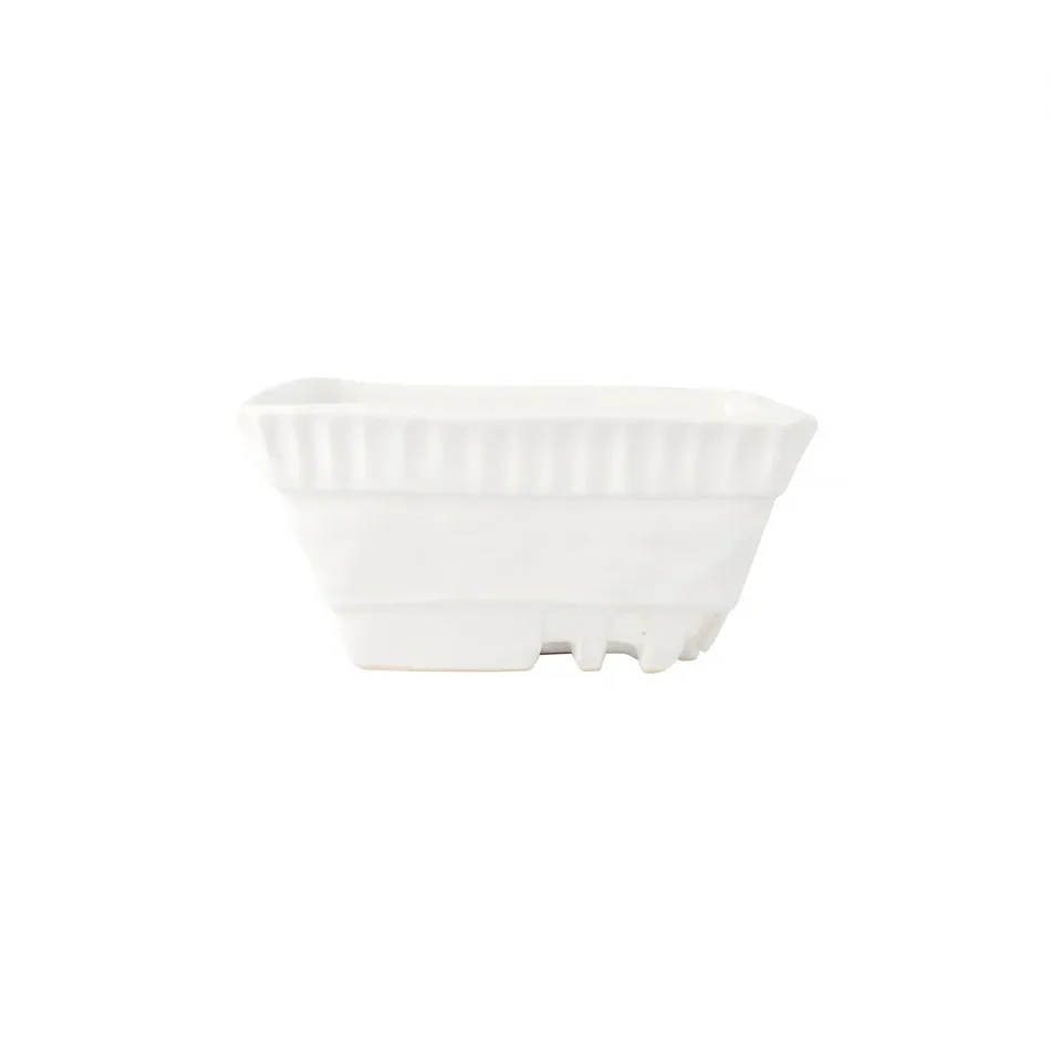 Pietra Serena Colander 6"Sq, 4"H
