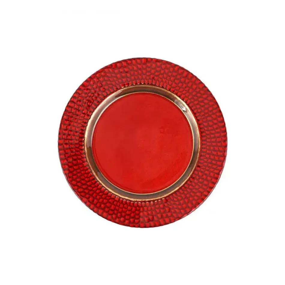 Pelli Glass Red Dinnerware