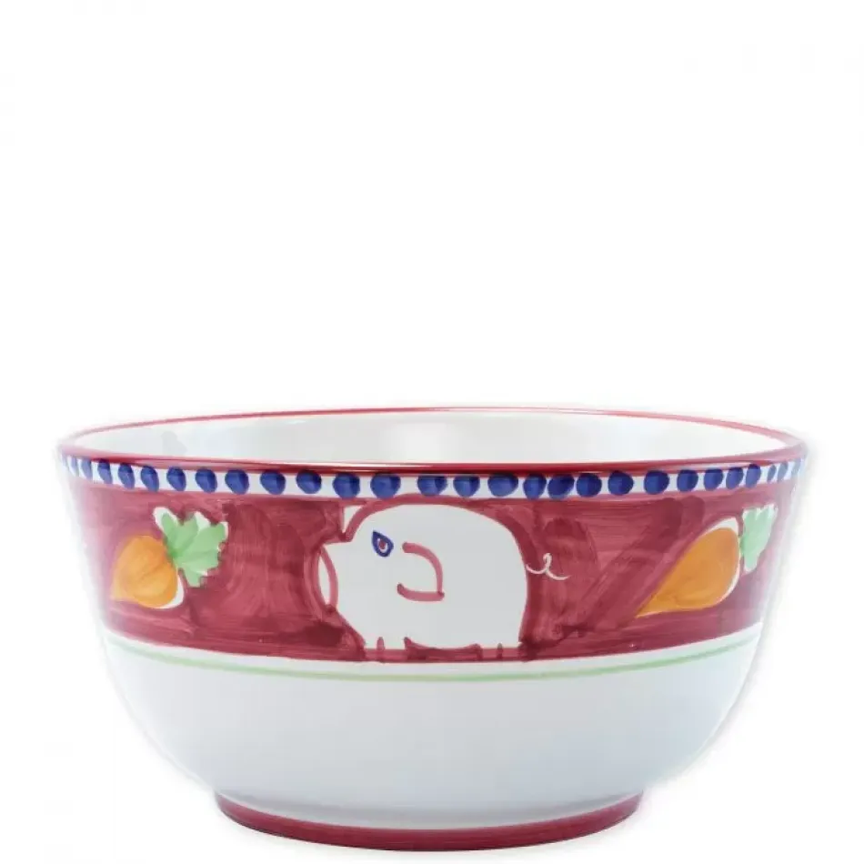 Campagna Porco (Pig) Deep Serving Bowl 10.25"D, 5.25"H