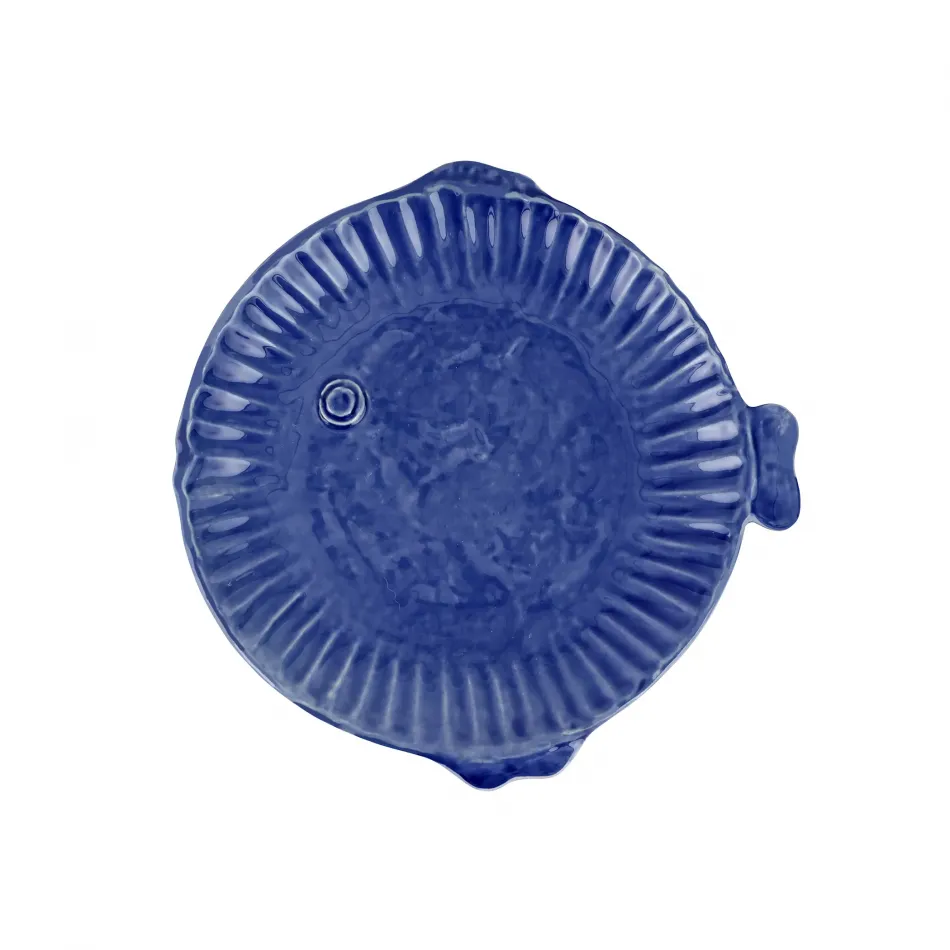 Pesce Serena Cobalt Salad Plate 8.75"L, 9"W