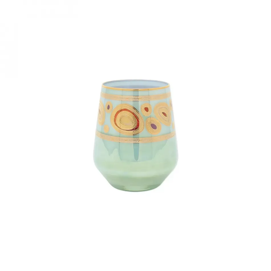 Regalia Aqua Stemless Wine Glass 4.25"H, 12 oz