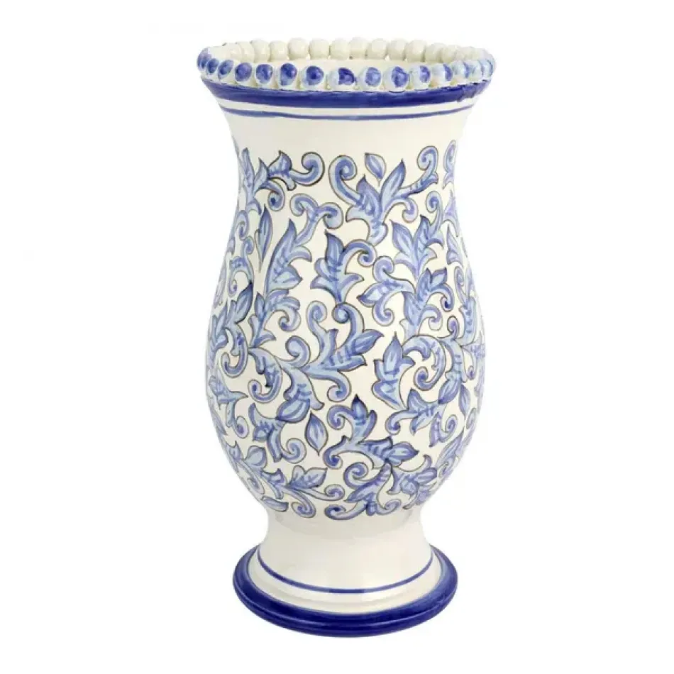 Scorrimento Blu Tall Vase