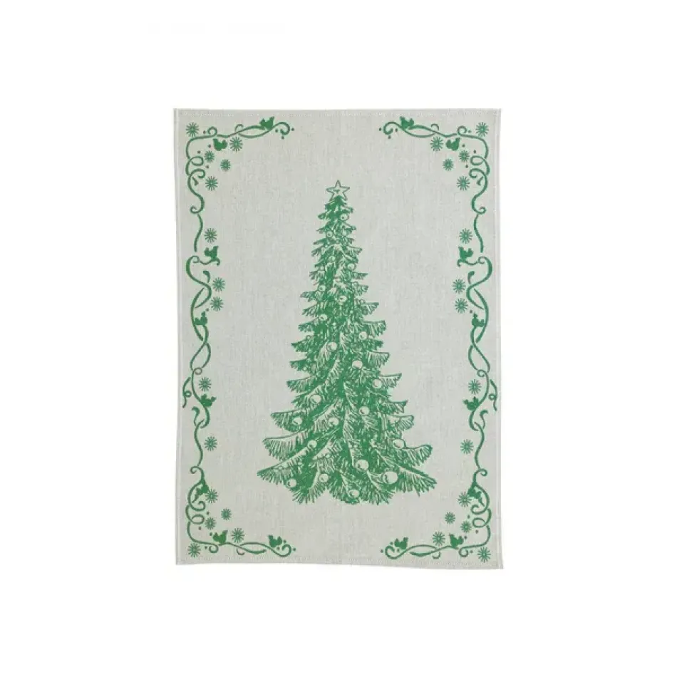 Strofinaccio Green Tree Dish Towels Set of 2