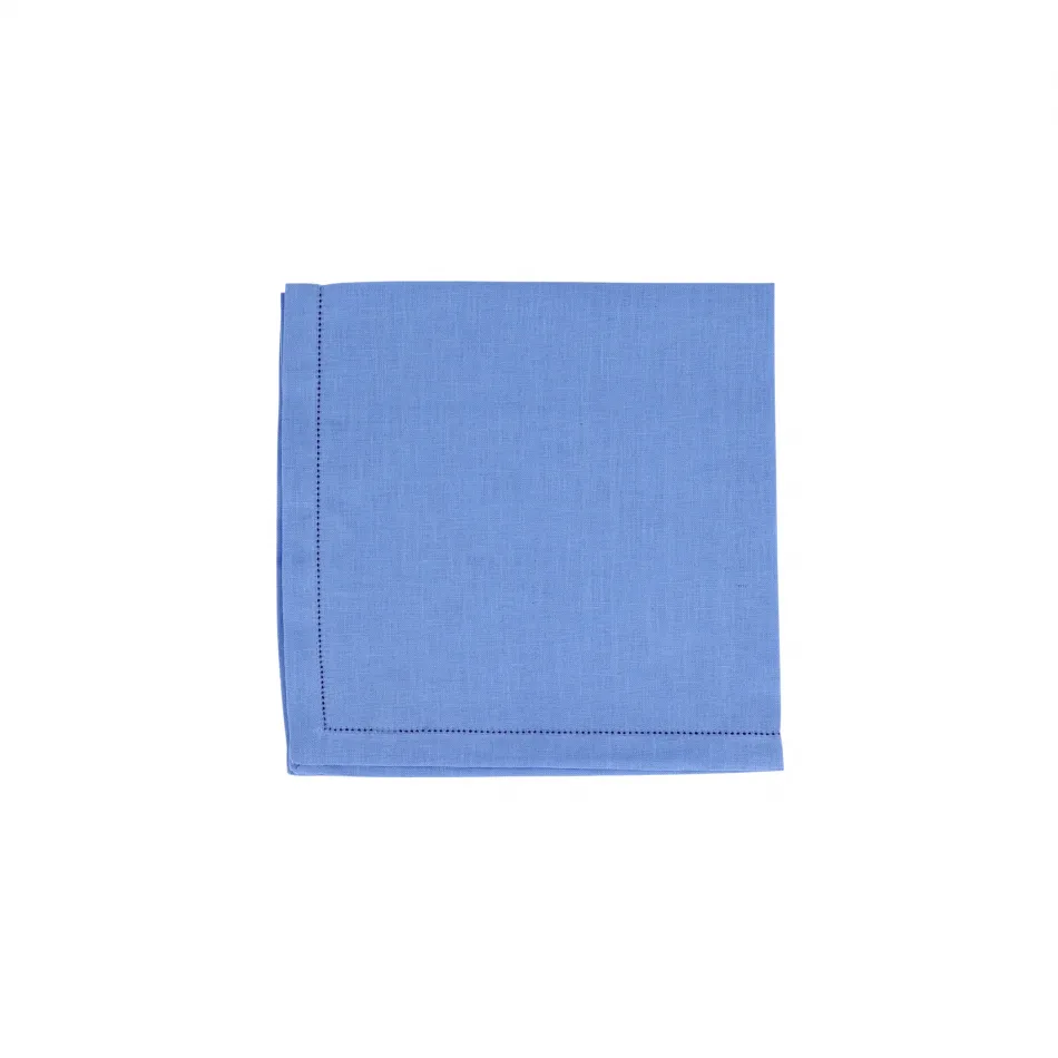 Tessuti Cornflower Blue Napkins - Set of 4 22"Sq