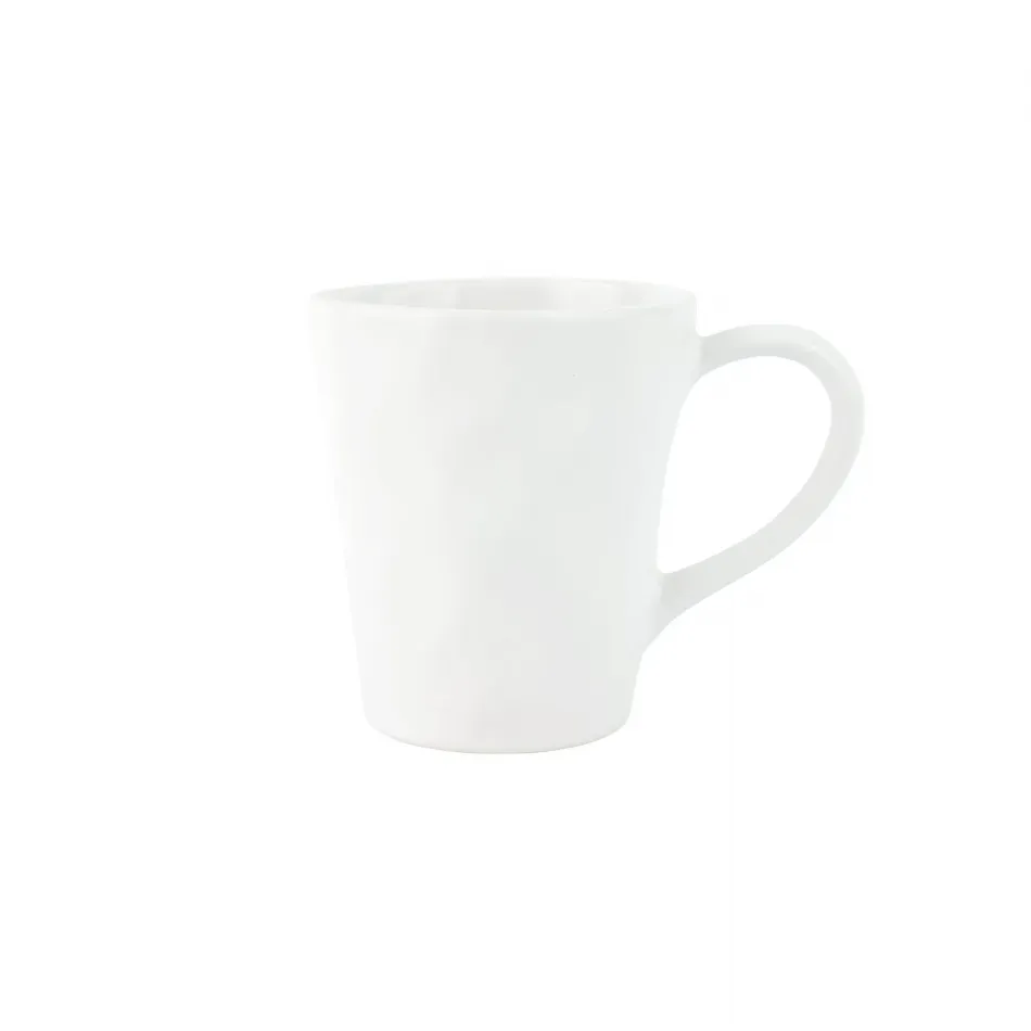 Aria White Mug 4.25"H, 12 oz